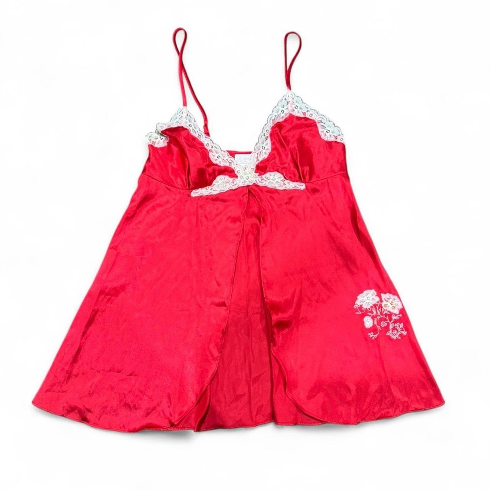 Secret Treasures Red Lace Chemise